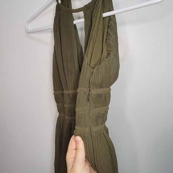 H&M Pleated Halter Neck Dress - Picture 3 of 5